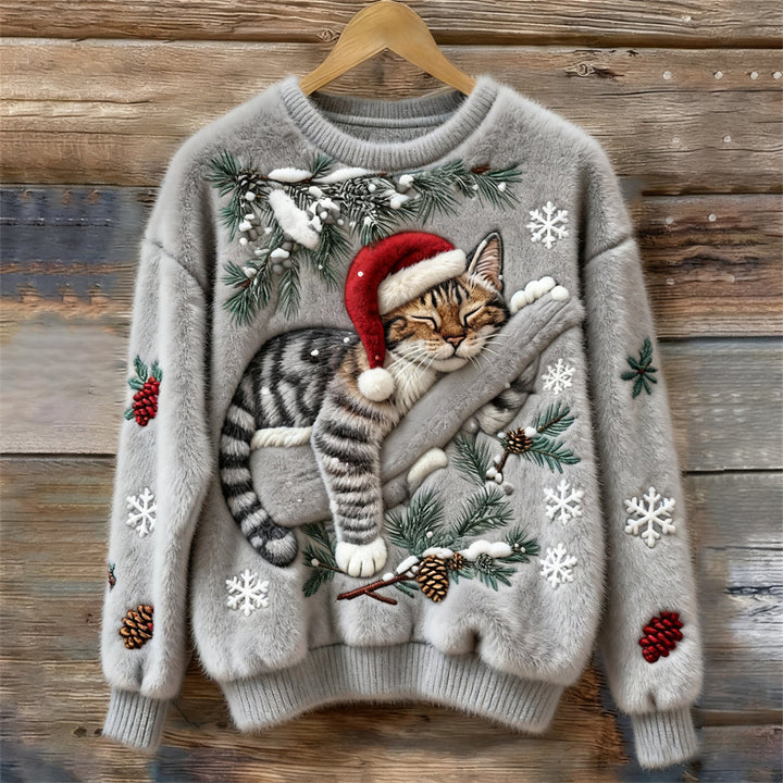 Nina | Christmas Cat Sweater