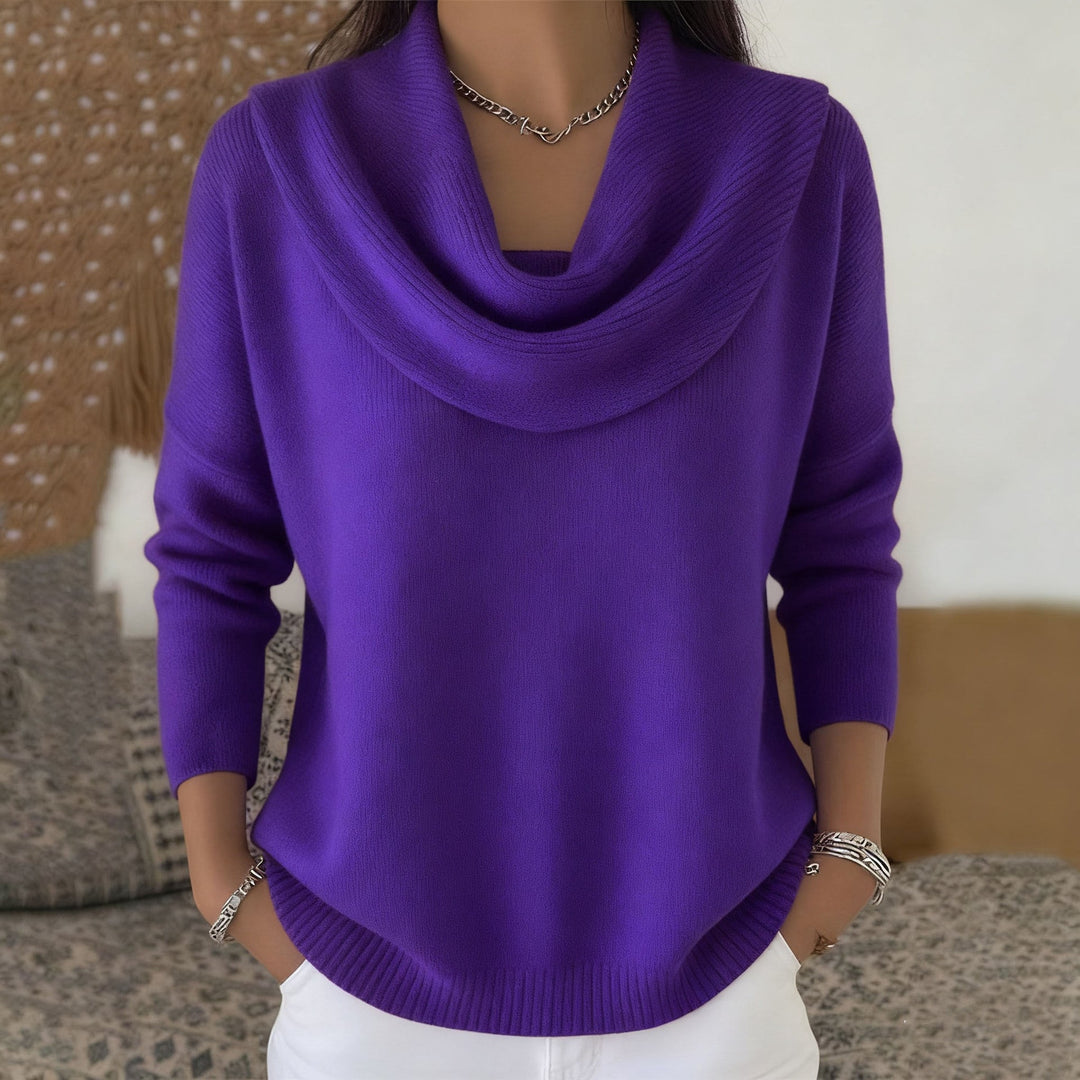Diana | Cozy Drape Sweater